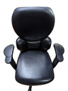 Black Faux Leather Executive Office Chair
