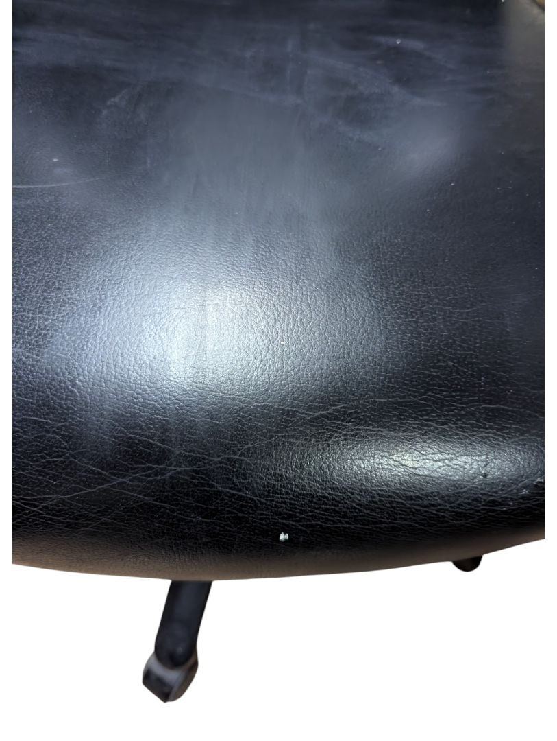 Black Faux Leather Executive Office Chair