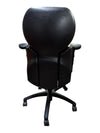 Black Faux Leather Executive Office Chair