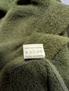 Xiong Qing Olive Green Fringe Cape Poncho