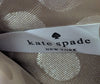 Kate Spade New York Cream Leather Zip Wristlet Wallet