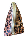 Elizabeth Grant Leopard Print Zip Cosmetic Bag