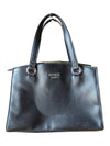 GUESS Black Faux Leather Tote Bag