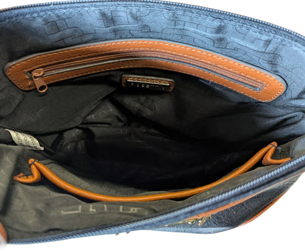 Rosetti Black & Brown Crossbody Bag