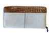 Liz Claiborne Two-Tone Zip-Around Wallet