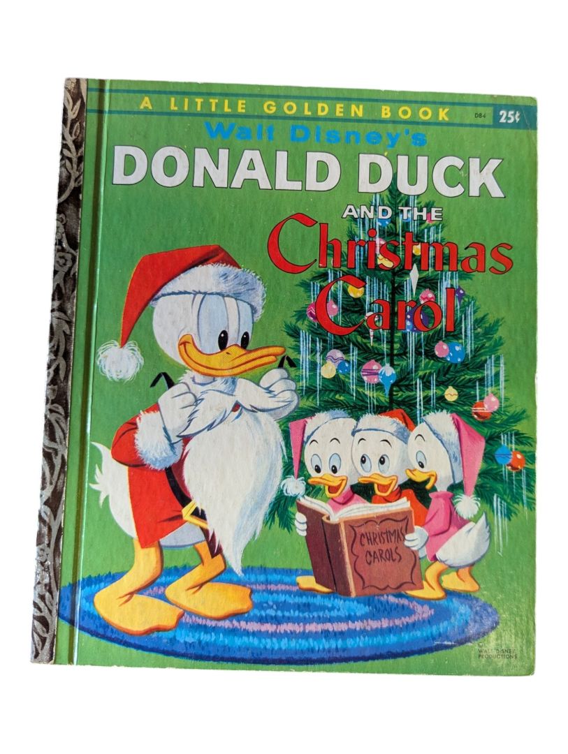 Vintage Little Golden Book Christmas Lot of 6 – Disney, Tom & Jerry, Santa & Holiday Stories