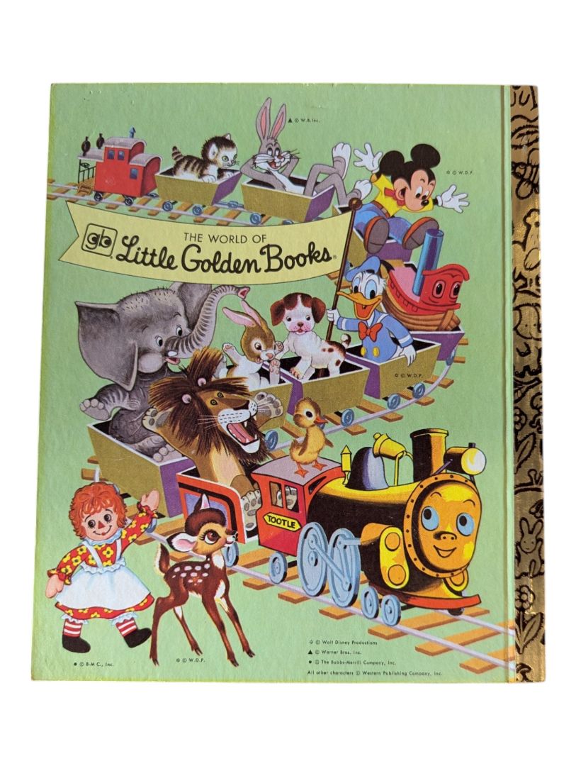 Vintage Little Golden Book Christmas Lot of 6 – Disney, Tom & Jerry, Santa & Holiday Stories