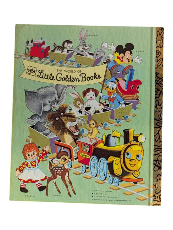 Vintage Little Golden Book Christmas Lot of 6 – Disney, Tom & Jerry, Santa & Holiday Stories