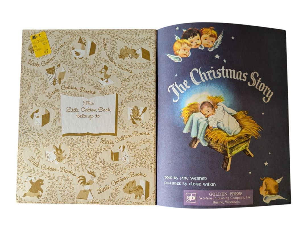 Vintage Little Golden Book Christmas Lot of 6 – Disney, Tom & Jerry, Santa & Holiday Stories