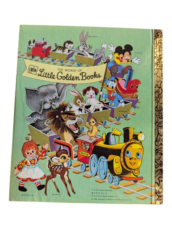 Vintage Little Golden Book Christmas Lot of 6 – Disney, Tom & Jerry, Santa & Holiday Stories
