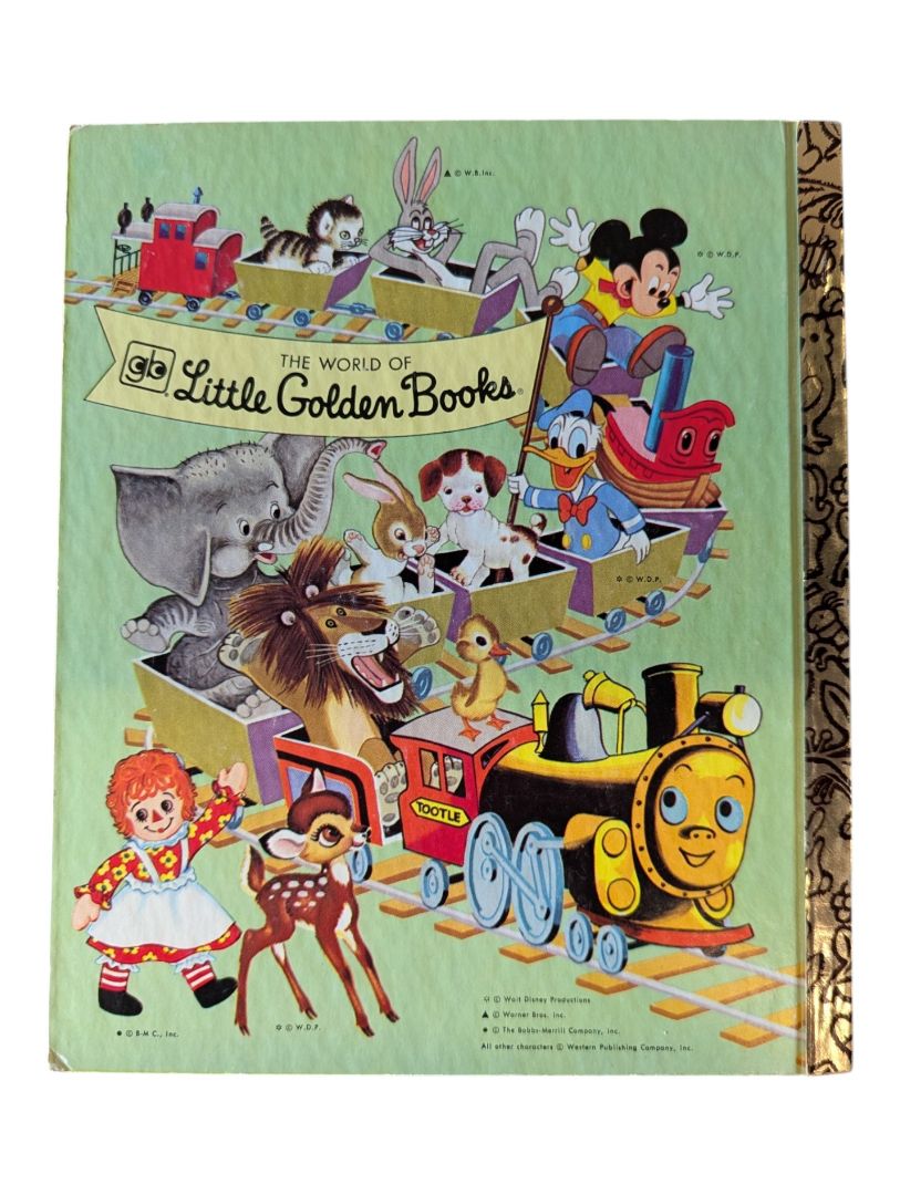 Vintage Disney Little Golden Books Lot of 7 – Mother Goose, Winnie-the-Pooh, Donald Duck, Bambi & Snow White
