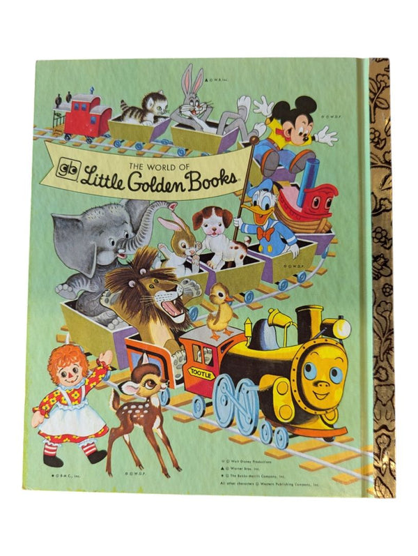 Vintage Disney Little Golden Books Lot of 7 – Mother Goose, Winnie-the-Pooh, Donald Duck, Bambi & Snow White