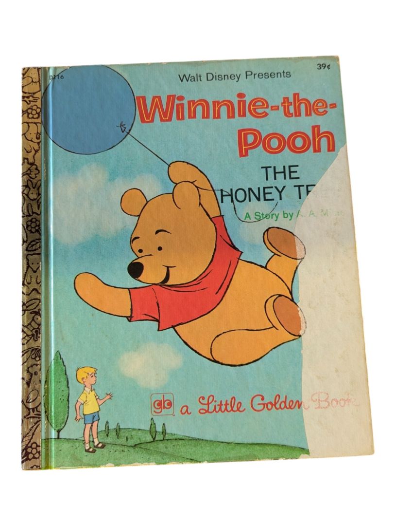 Vintage Disney Little Golden Books Lot of 7 – Mother Goose, Winnie-the-Pooh, Donald Duck, Bambi & Snow White