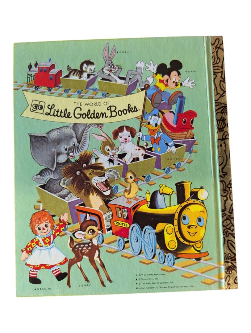 Vintage Disney Little Golden Books Lot of 7 – Mother Goose, Winnie-the-Pooh, Donald Duck, Bambi & Snow White