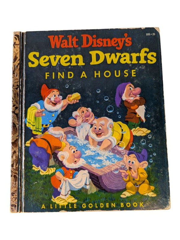 Vintage Disney Little Golden Books Lot of 7 – Mother Goose, Winnie-the-Pooh, Donald Duck, Bambi & Snow White