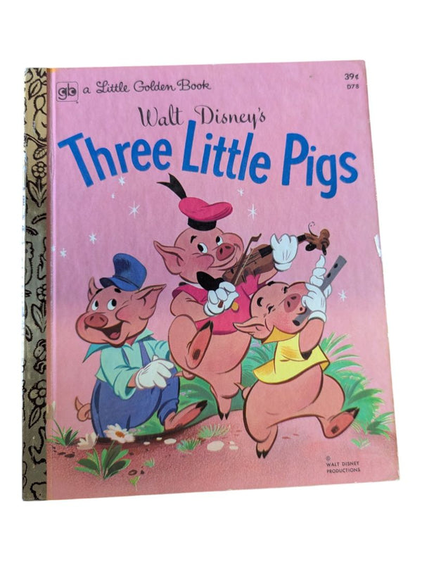 Vintage Little Golden Books Lot of 7 – Disney, Pink Panther, Robin Hood & Bambi