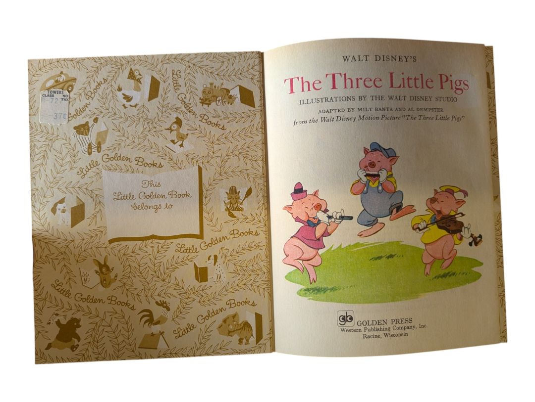 Vintage Little Golden Books Lot of 7 – Disney, Pink Panther, Robin Hood & Bambi