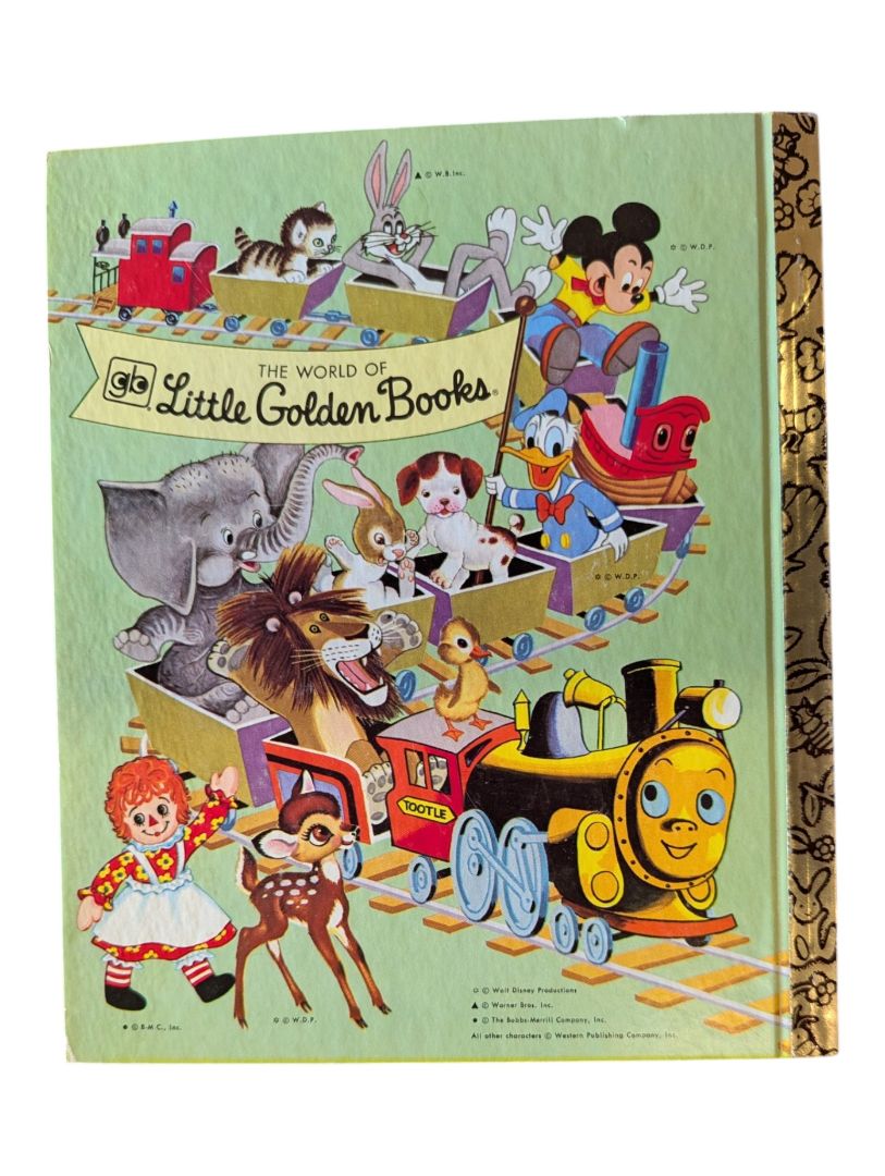 Vintage Little Golden Books Lot of 7 – Disney, Pink Panther, Robin Hood & Bambi