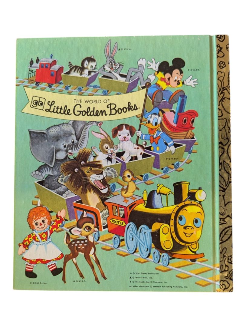 Vintage Little Golden Books Lot of 7 – Disney, Pink Panther, Robin Hood & Bambi