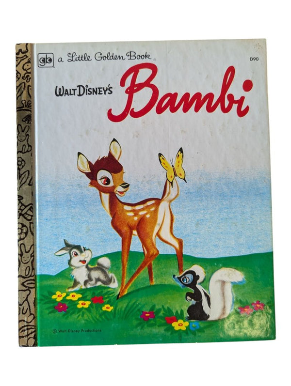 Vintage Little Golden Books Lot of 7 – Disney, Pink Panther, Robin Hood & Bambi