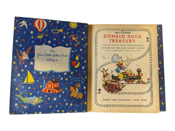 Vintage Children’s Book Lot of 4 – Disney, Rand McNally, Wonder Books & Classic Story Titles