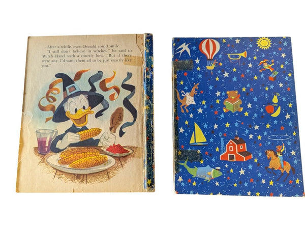 Vintage Children’s Book Lot of 4 – Disney, Rand McNally, Wonder Books & Classic Story Titles