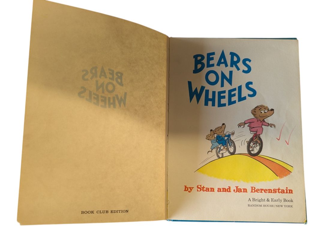 Vintage Children’s Book Lot of 4 – Berenstain Bears, Sesame Street & Fairy Tale Books