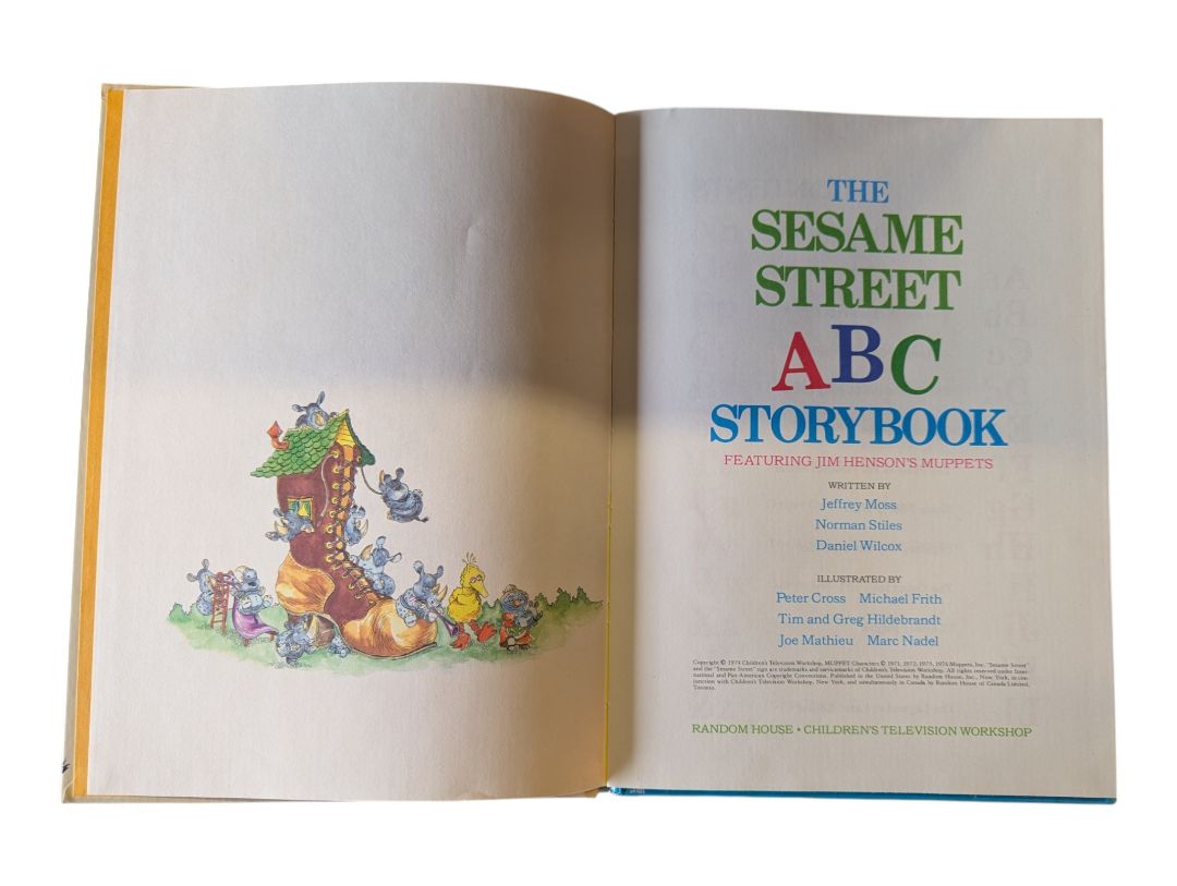 Vintage Children’s Book Lot of 4 – Berenstain Bears, Sesame Street & Fairy Tale Books