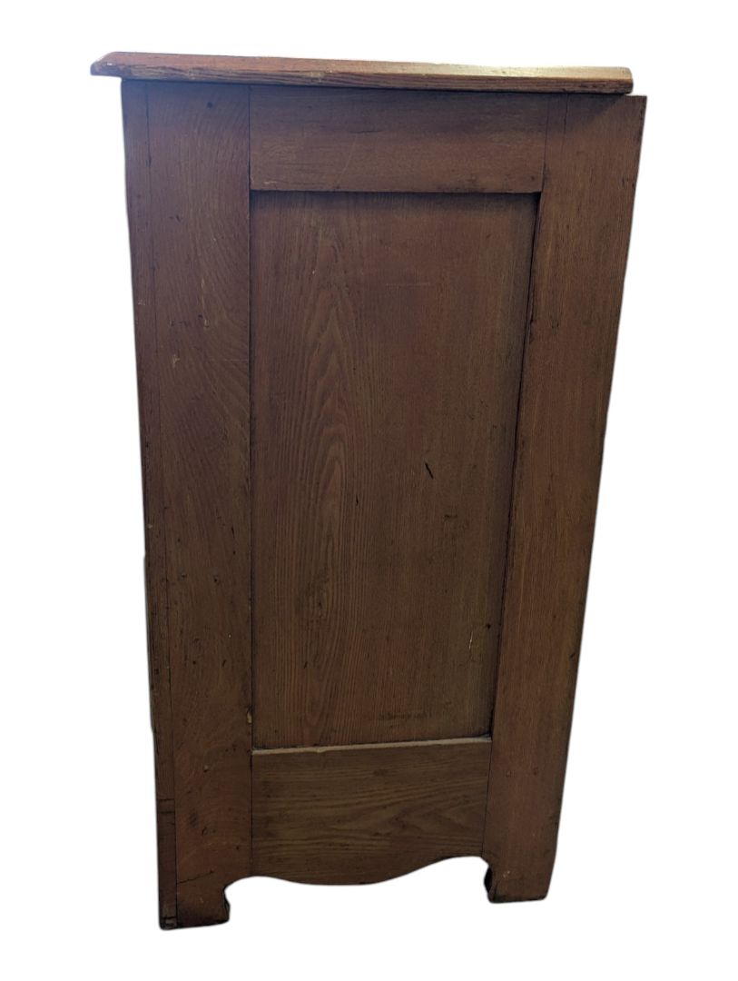 Antique Wooden Vanity Dresser with Mirror
