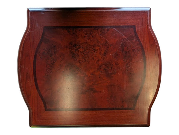 Vintage Burl Wood Coffee & Matching End Table Set