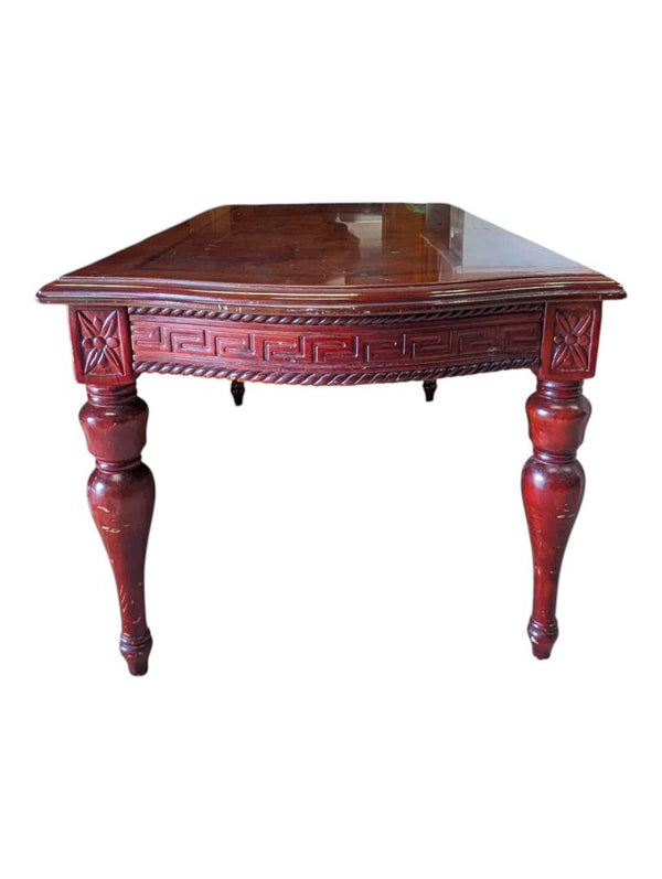 Vintage Burl Wood Coffee & Matching End Table Set