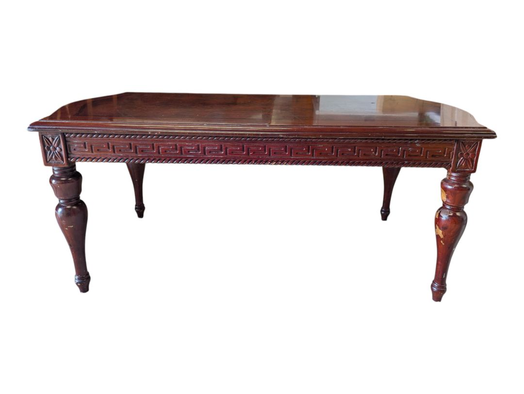 Vintage Burl Wood Coffee & Matching End Table Set