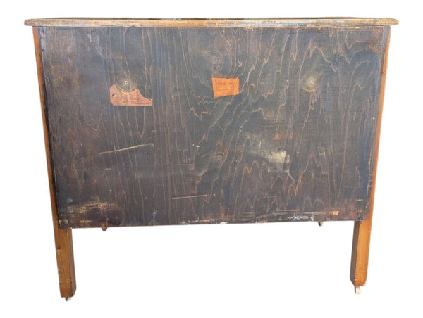 Antique Wooden Dresser with Mirror