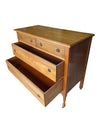 Antique Wooden Dresser with Mirror