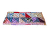 Handmade Patchwork Quilt in Pink Floral & Pastel Fabrics