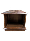 Marked Imperial Wooden Coffee Table with Spindle Detail