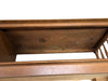 Marked Imperial Wooden Coffee Table with Spindle Detail