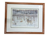 Framed Rankin “Mystical Call” Wolf Print