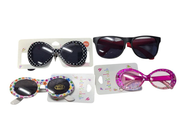 Lot of 4 Children’s Sunglasses – Marked as Claire’s Club & Seneca Business
