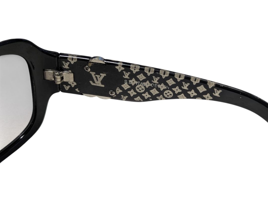 Lot of 2 Fashion Sunglasses – Marked as KARLDI & LV-Style Pattern Sunglasses