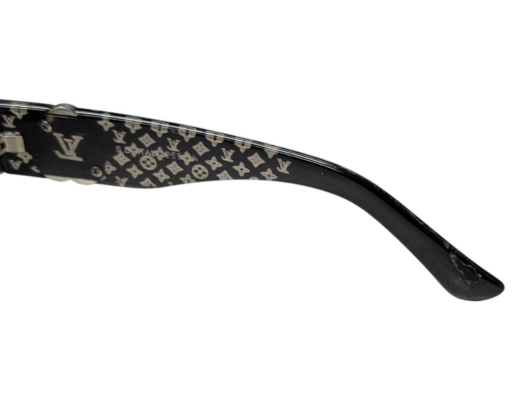 Lot of 2 Fashion Sunglasses – Marked as KARLDI & LV-Style Pattern Sunglasses