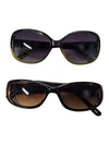 Lot of 2 Fashion Sunglasses – Marked as Alfred Sung & Floral Temple Sunglasses