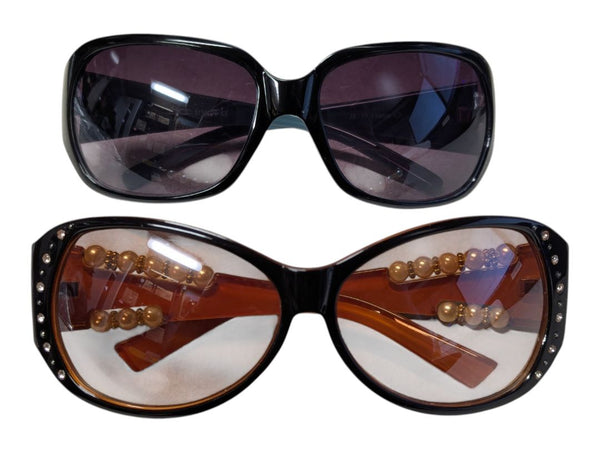 Lot of 2 Fashion Sunglasses – Marked as DG & Pearl Accent Sunglasses