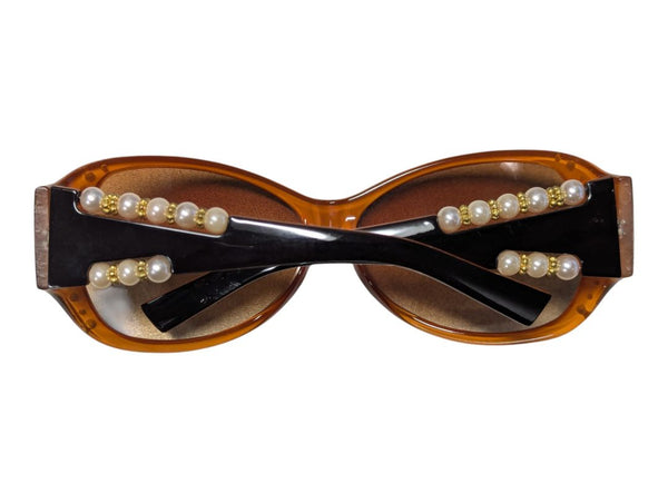 Lot of 2 Fashion Sunglasses – Marked as DG & Pearl Accent Sunglasses