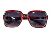 Lot of 2 Plaid Fashion Sunglasses
