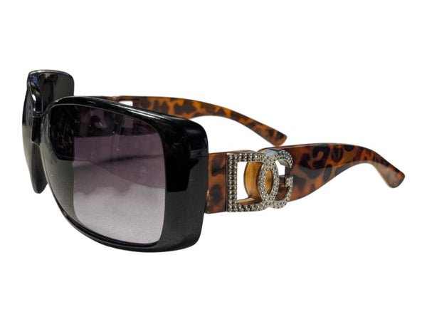 Lot of 2 Fashion Sunglasses – Marked as DG Purple & Tortoise-Arm Styles