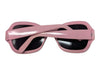 Lot of 2 Fashion Sunglasses – Pink Rhinestone-Accent & Green/Black Cherry-Pattern Arm Styles