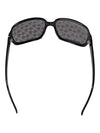Lot of 2 Fashion Sunglasses – Pink Rhinestone-Accent & Green/Black Cherry-Pattern Arm Styles