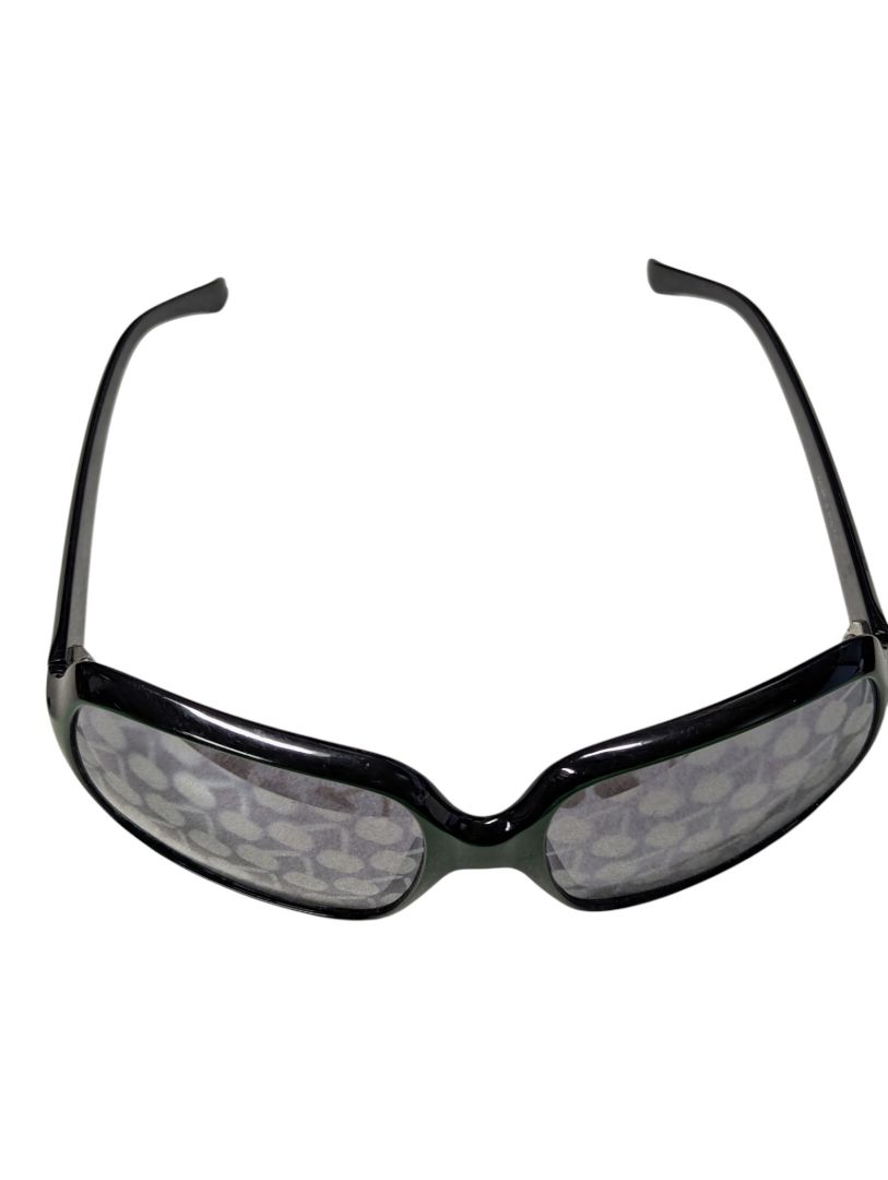 Lot of 2 Fashion Sunglasses – Pink Rhinestone-Accent & Green/Black Cherry-Pattern Arm Styles