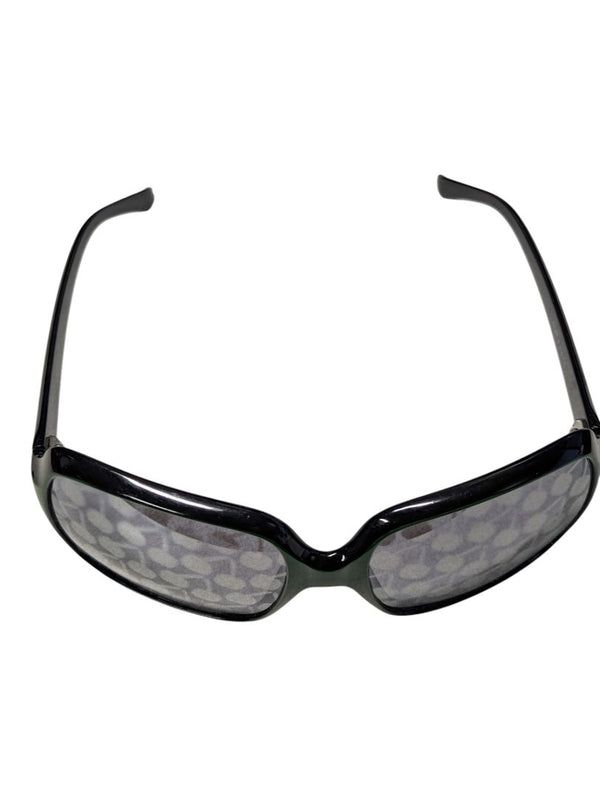 Lot of 2 Fashion Sunglasses – Pink Rhinestone-Accent & Green/Black Cherry-Pattern Arm Styles